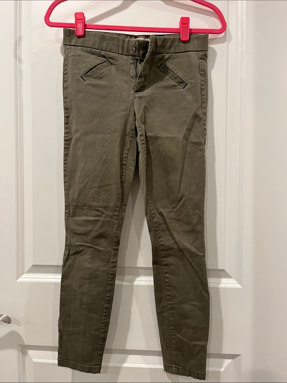 Gap Skinny Olive Green Chino